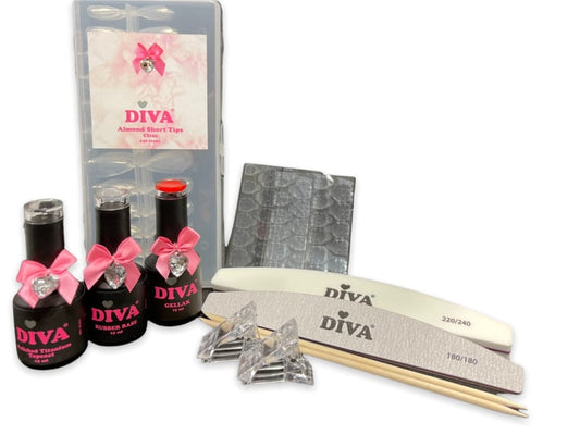 Diva Press On Kit