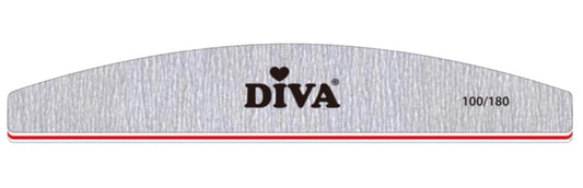 Diva Zebra Vijl Half Moon 100/180