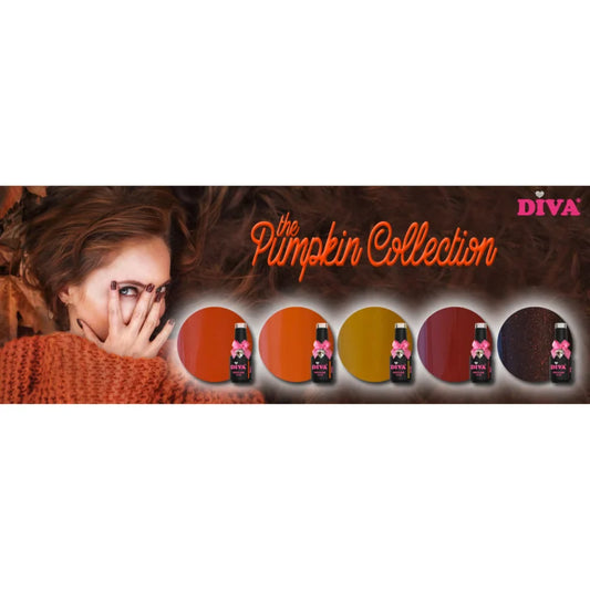 DIVA Gellak The Pumpkin Collection 5x 10 ml