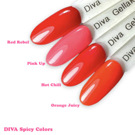 DIVA Gellak Spicy Colors Collection