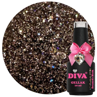 DIVA Gellak Dramatic Black 10 ml