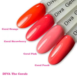 DIVA Gellak The Corals Collection 4x 10 ml