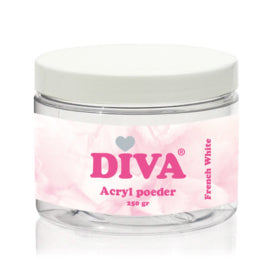 Diva Acryl Poeder French White 250 gram