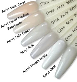 Diva Acryl Poeder French White 250 gram