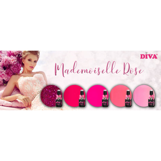 DIVA Gellak Mademoiselle Rose Collection 5x 10 ml - HEMA FREE