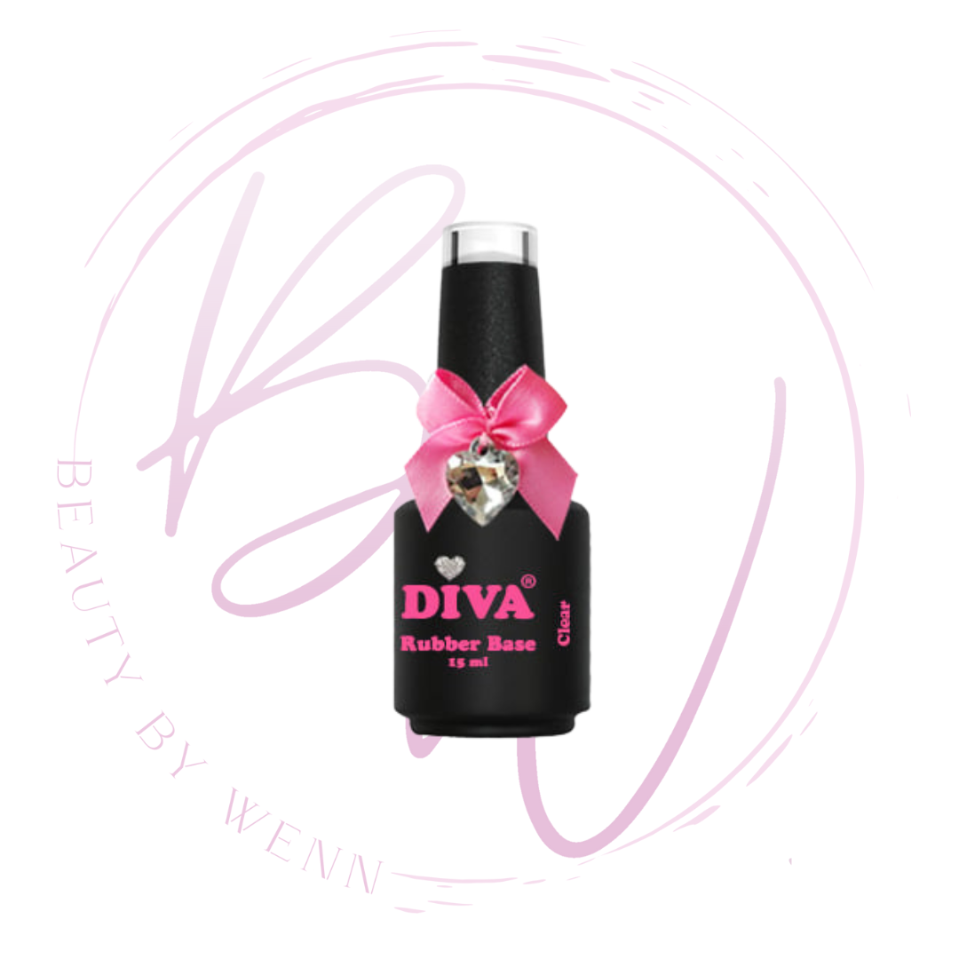 Diva Rubber Basecoat Clear 15 ml