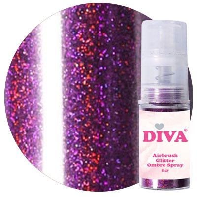 Airbrush Glitter Colorboom Spray Deep Purple 7