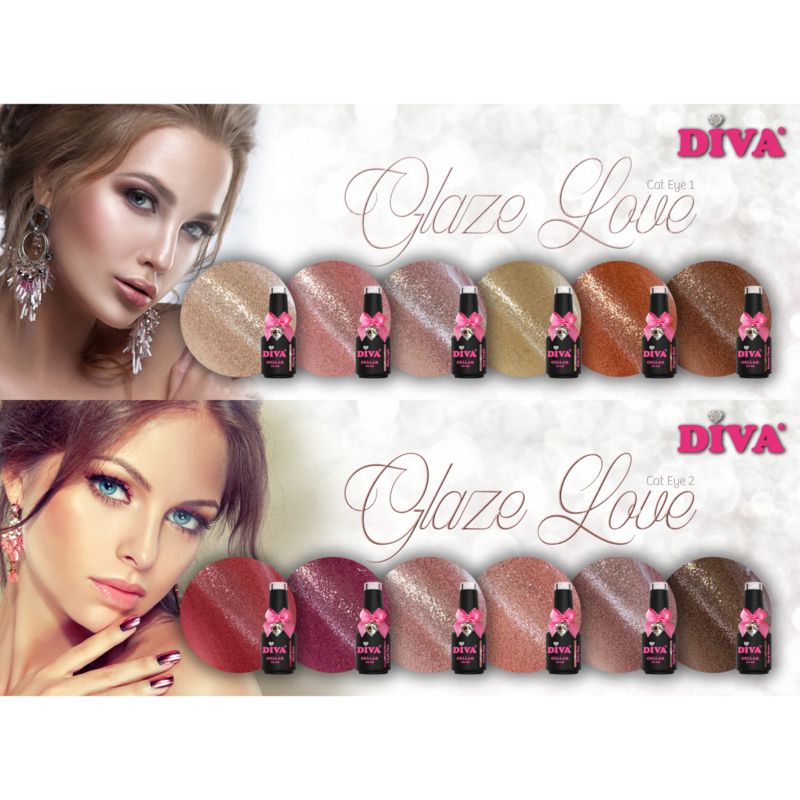 DIVA Gellak Glaze Love Cat Eye Collection 2