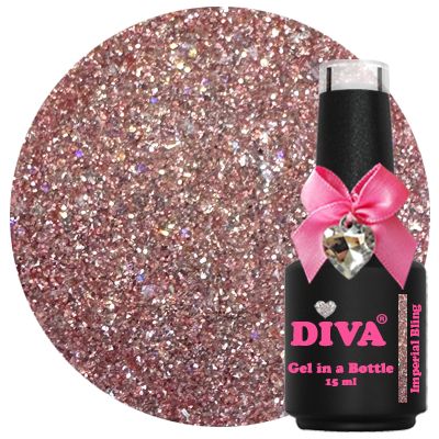 Diva Gel in a Bottle Sparkling Stars Collection - 9x 15ml met gratis Fineliner