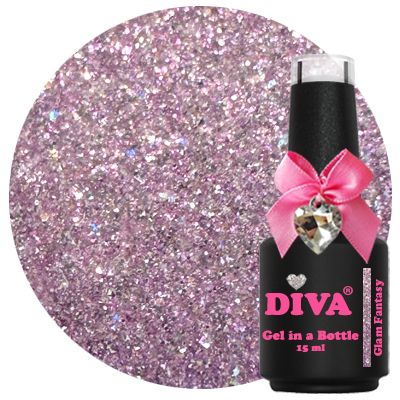 Diva Gel in a Bottle Sparkling Stars Collection - 9x 15ml met gratis Fineliner