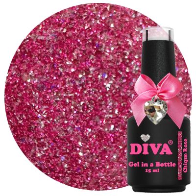 Diva Gel in a Bottle Sparkling Stars Collection - 9x 15ml met gratis Fineliner