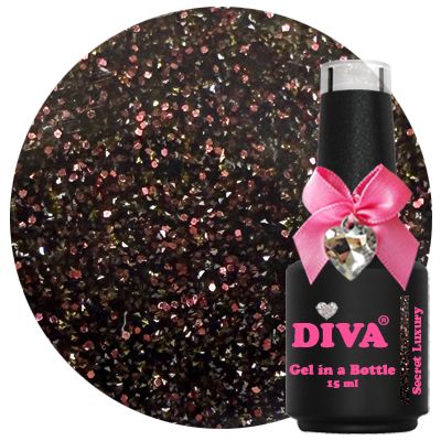 Diva Gel in a Bottle Sparkling Stars Collection - 9x 15ml met gratis Fineliner