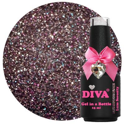 Diva Gel in a Bottle Sparkling Stars Collection - 9x 15ml met gratis Fineliner