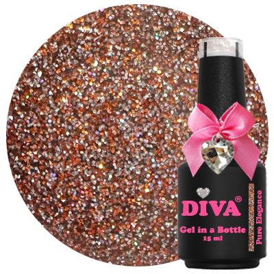 Diva Gel in a Bottle Sparkling Stars Collection - 9x 15ml met gratis Fineliner