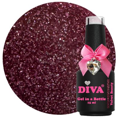 Diva Gel in a Bottle Sparkling Stars Collection - 9x 15ml met gratis Fineliner