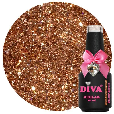 DIVA Gellak Beauty Brown 10 ml