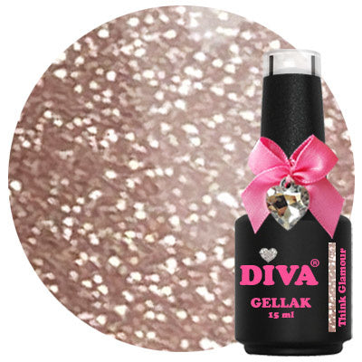 Diva Gellak Think Glamour 15 ml Reflecterend